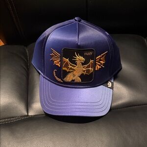Blue Dragon Patch Cap